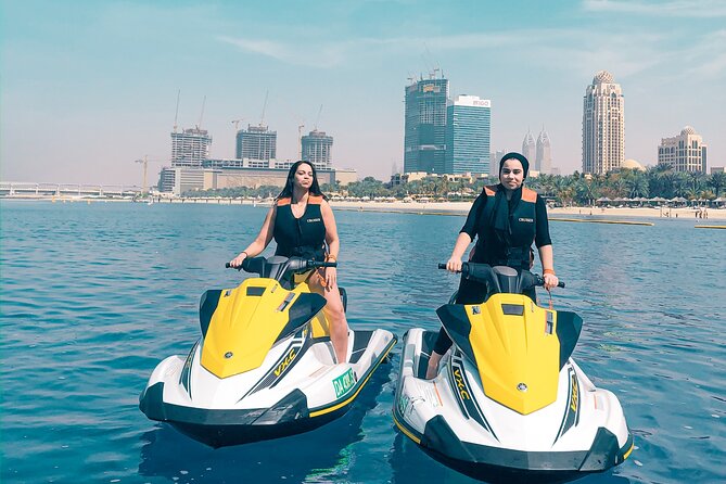 1-Hour Jet Ski Tour – Burj Al Arab, Atlantis, & Dubai Skyline - Dubai Marina and the skyline angles that feel rare