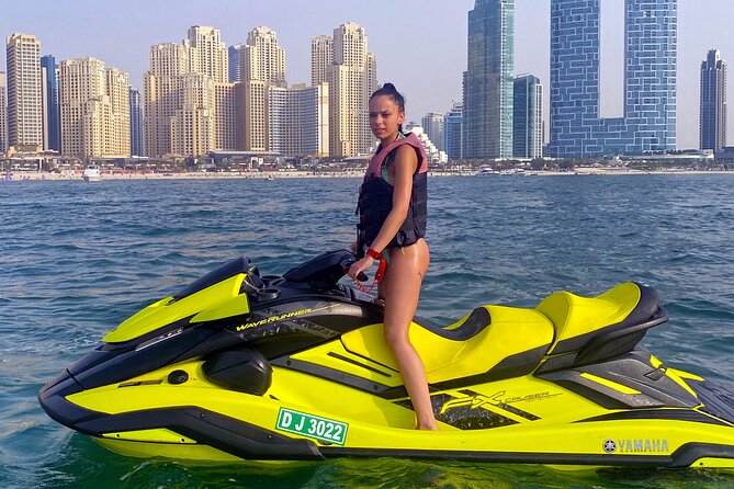 1-Hour Jet Ski Tour – Burj Al Arab, Atlantis, & Dubai Skyline - Dubai landmarks from the water: Burj Al Arab, Atlantis, and Palm Jumeirah