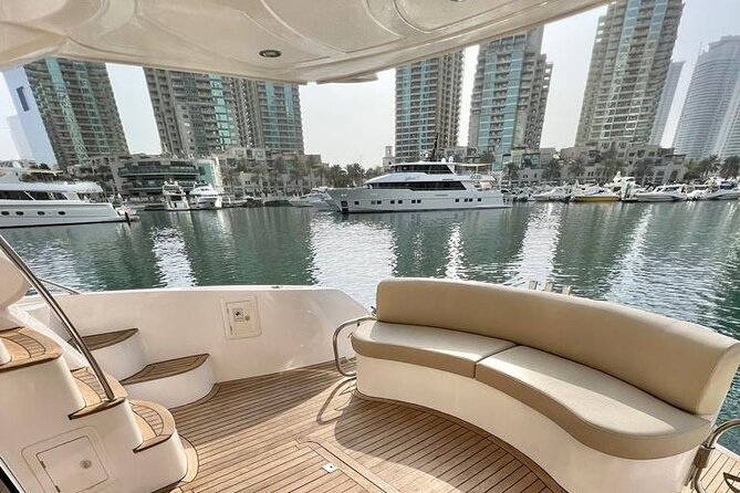 2-Hour Dubai Sea Escape, Swim, Tan & Sightseeing - The Route: Dubai Marina, Princess Island, Burj al Arab