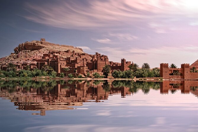3-Day Marrakech to Fes Sahara Desert Tour via Merzouga - Day 1: High Atlas pass, Ait-Ben-Haddou, and a Roses Valley dinner stop