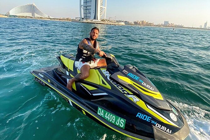 30mins Burj Al Arab Jetski Tour - How the Instructor Makes It Work for All Levels