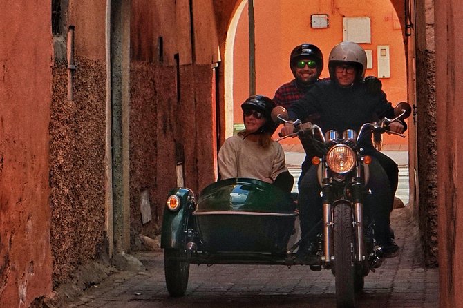 3h Private Sidecar Ride / Secrets of Marrakech - Price and What You Get for $161.63 in 3 Hours