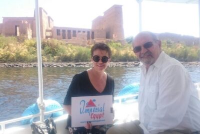 4-Day 3-Night Nile Cruise from Aswan to Luxor&Abu Simbel+Balloon - Day 1: Aswan High Dam and Philae Temple, plus a calmer Nile night