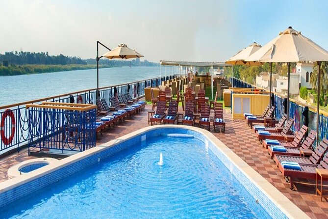 4-Day Nile Cruise sails Aswan to Luxor&Abu Simbel.Hot air Balloon - Day 3: Edfu’s Temple of Horus and the Arrival in Luxor