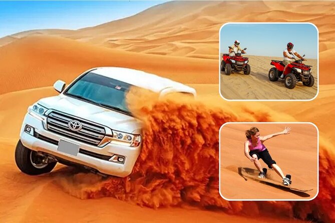 4 Hour Morning Desert Safari with Camel Ride & Sand Boarding - Key moments that make this safari work
