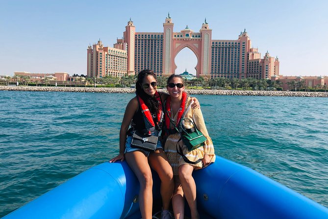 90-Min Speed Boat: Burj Al Arab, Atlantis, Ain Dubai & Ice Cream! - A water-level route that turns Dubai icons into real photo moments