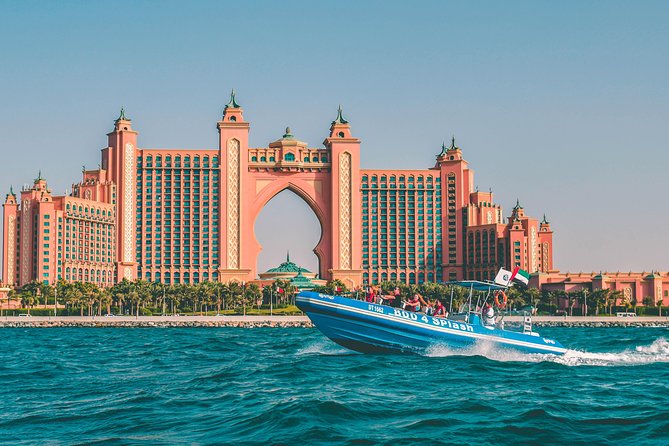 90 Minutes Speedboat Tour Dubai Marina, Burj Al Arab and Atlantis - The big picture: why this speedboat tour works