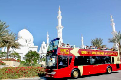 Abu Dhabi: Big Bus Hop-On Hop-Off Sightseeing Tour - Getting your bearings from Abu Dhabi Mall and the route colors