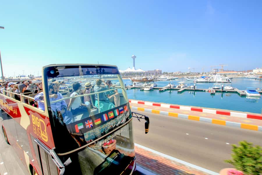 Abu Dhabi: Big Bus Hop-On Hop-Off Sightseeing Tour - From Corniche to Emirates Palace: what each stop feels like