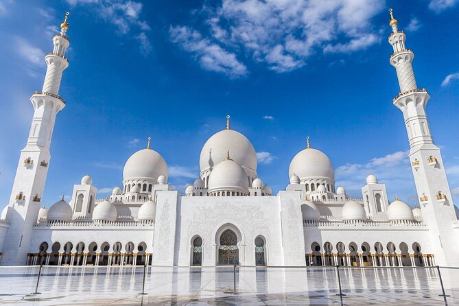 Abu Dhabi City Tour from Dubai: Qasr Al Watan, Emirates Palace, Mosque - Sheikh Zayed Grand Mosque: the stop that anchors the whole day