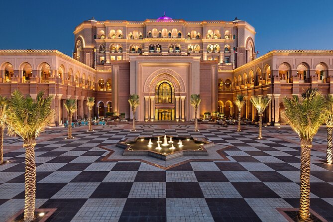 Abu Dhabi City Tour Full Day - Emirates Palace and Qasr Al Watan: domes and presidential rooms