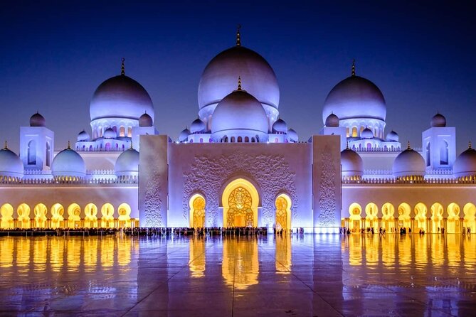 Abu Dhabi City Tour Sharing Basis - A one-day Abu Dhabi mix of big sights and theme-park energy