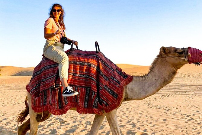 Abu Dhabi: Evening Desert Safari with Camel Ride, BBQ & Live Show - Practical tips to make your evening smoother
