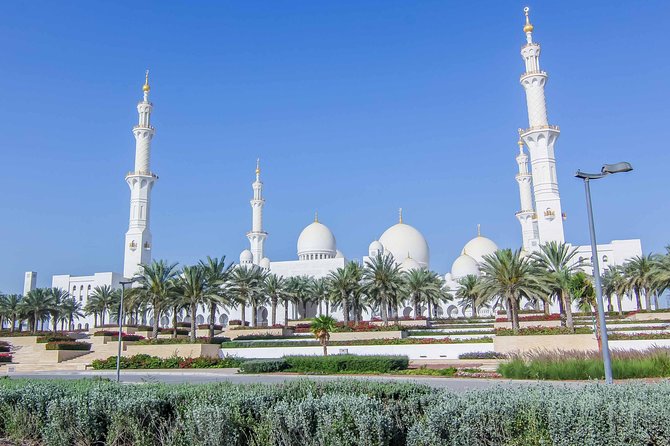 Abu Dhabi Full-Day City Sightseeing Tour from Dubai - Saadiyat Island and Yas Island: Louvre Abu Dhabi photos and Ferrari World shopping time