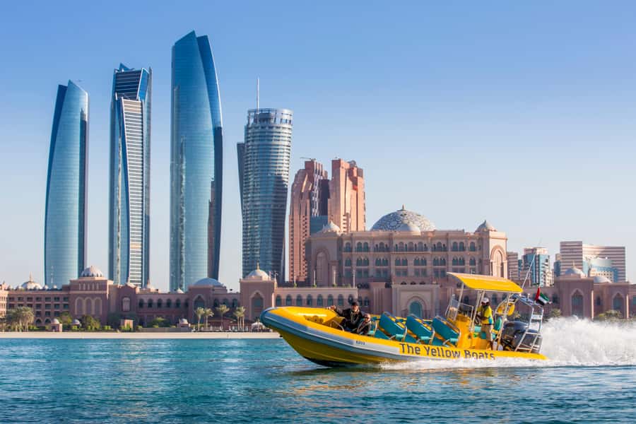 Abu Dhabi: Guided Speedboat Sightseeing Tour - Emirates Palace, Corniche views, and the Al Lulu Island loop