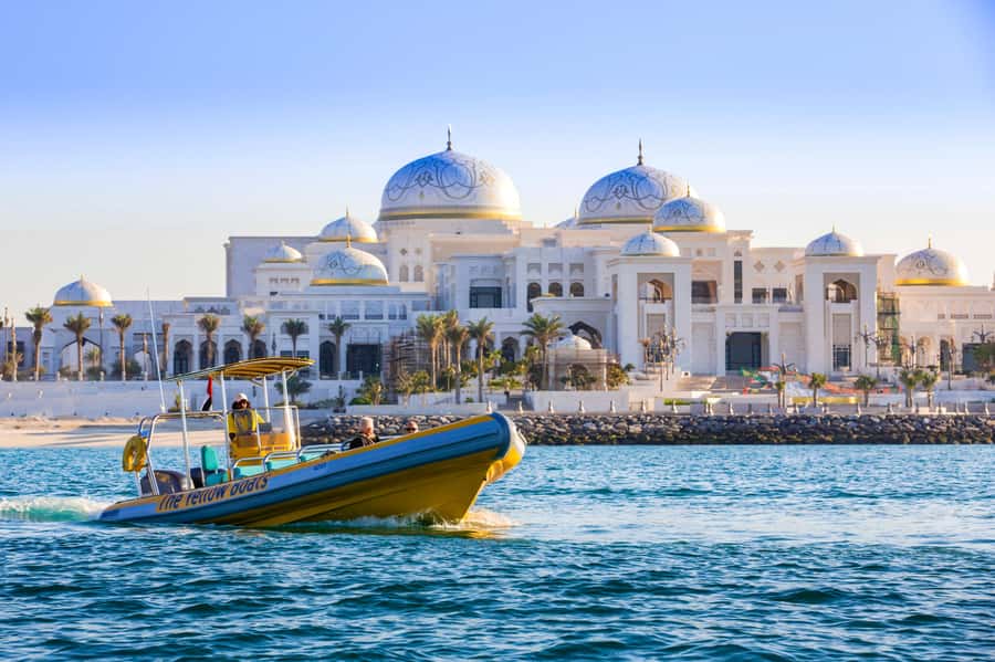 Abu Dhabi: Guided Speedboat Sightseeing Tour - Abu Dhabi Heritage Village and Lulu Islands: where the tour slows just enough