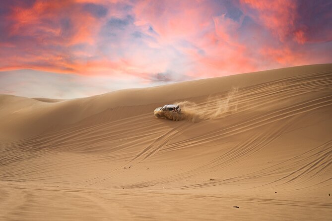 Abu Dhabi Morning Desert Safari: 4x4 Dune Bashing, Camel Ride and Sandboarding - From Your Hotel to Al Khatim: The 45-Minute Desert Drive