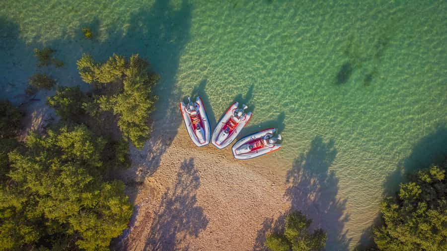 Abu Dhabi: Yas Island Self-Driving Guided Speedboat Tour - Key highlights you’ll care about