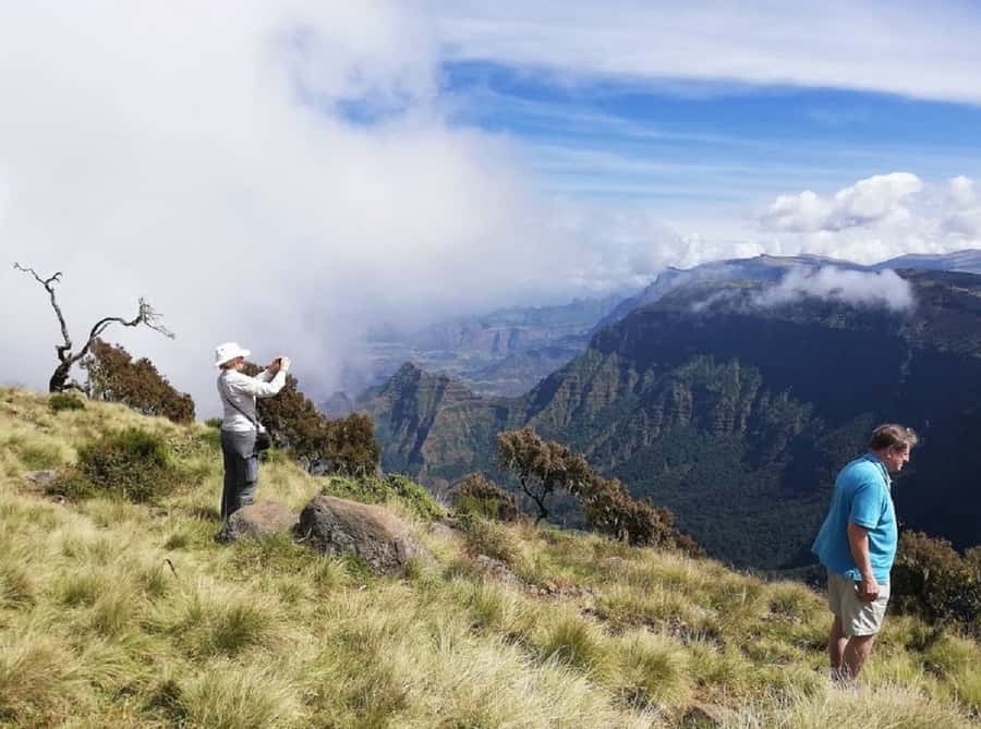 Addis Ababa: Debre Libanos, Blue Nile Gorge, and Cave Tour - Mount Entoto and Addis views from 3,300 meters