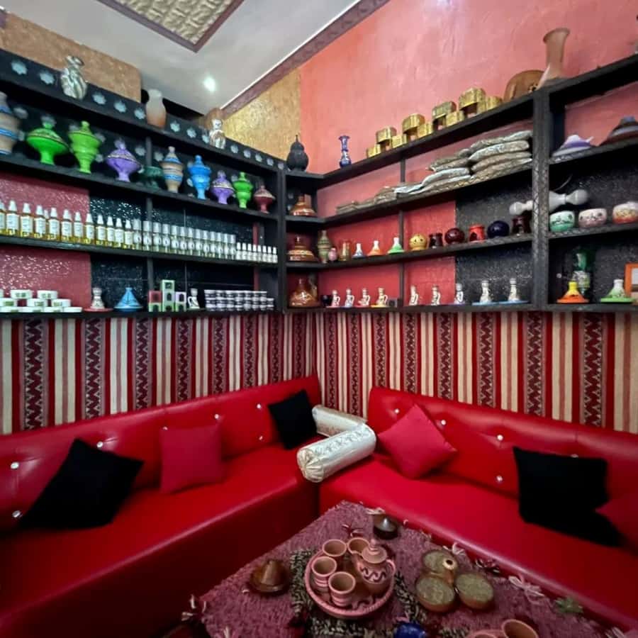 Agadir : Hammam and Massage Experience at Itrane Spa - Itrane Spa Hammam: Black Soap, Gloves, and the Clay Mask Stage