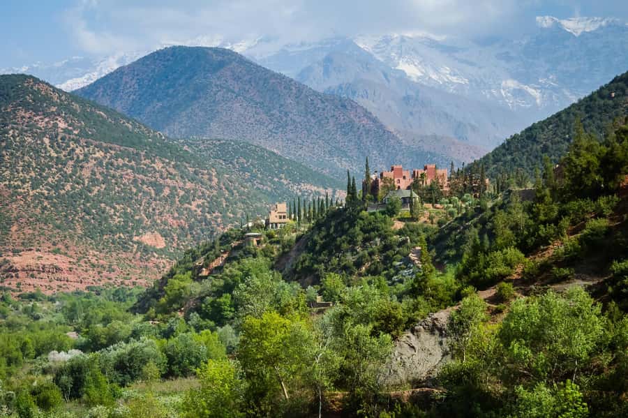Agadir or Taghazout: Paradise Valley & Atlas Mountains Trip - The drive north: village life views and mountain gorge scenery
