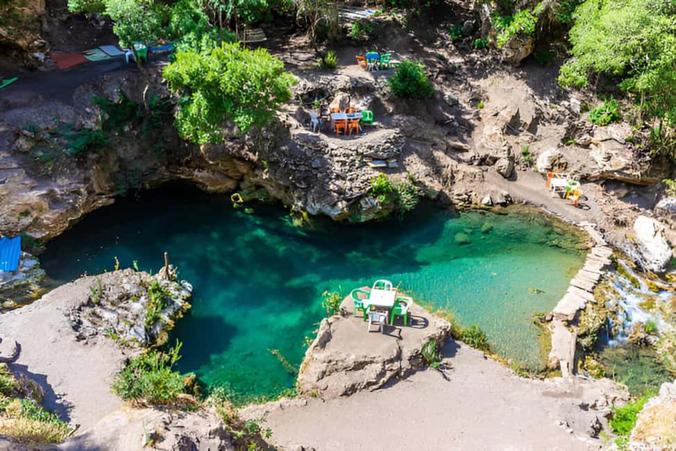 Agadir or Taghazout: Paradise Valley with Lunch & Transfers - Cliff-jumping: fun when it’s available, optional when conditions change