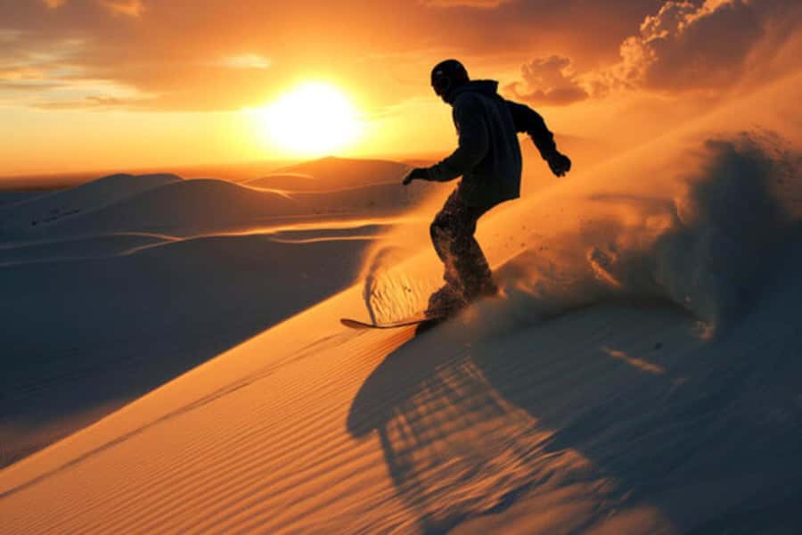 Agadir: Sandboarding Guided Experience & Visit to the Canyon - Sandboarding at Timlalin Dunes: From Standing Practice to Real Glides