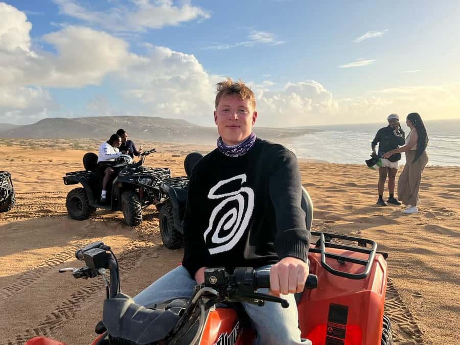 Agadir/Taghazout: Beach Quad Bike & Desert Sandboarding Tour - Pickup, Transfer Times, and the Driving Ability Test