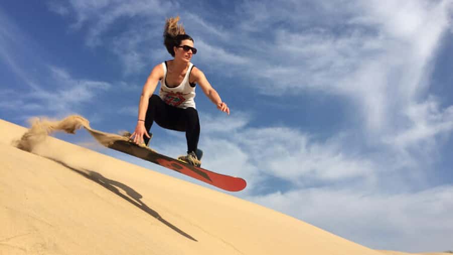 Agadir/Taghazout: Desert Sandboarding & Visit to the Canyon - What to pack for wind, heat, and sand in Agadir/Taghazout