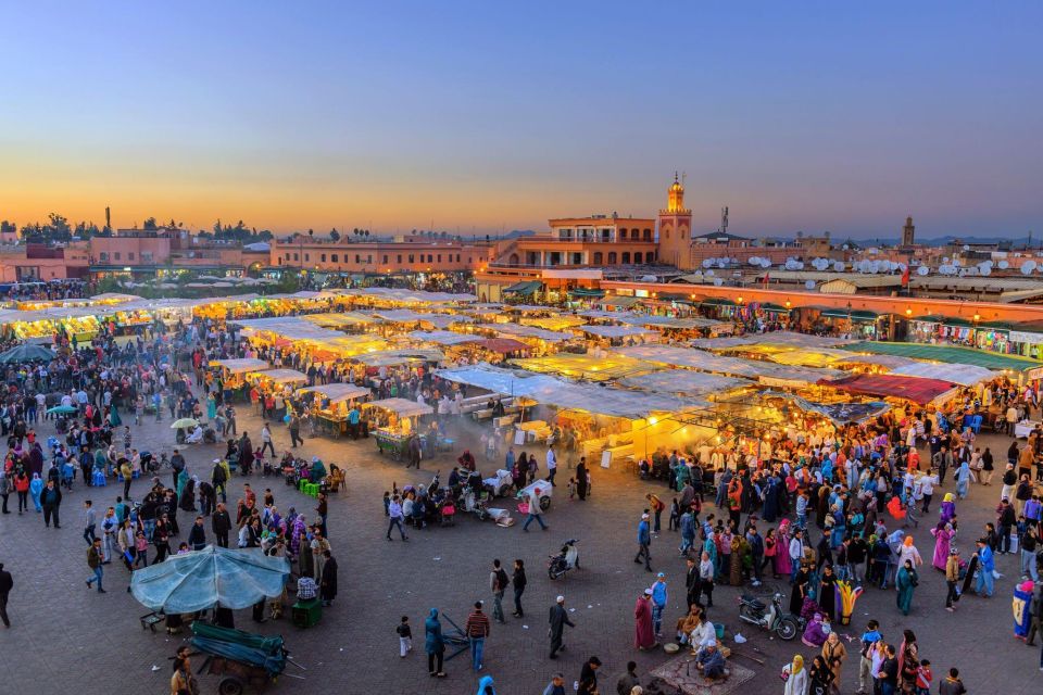 Agadir/Taghazout: Marrakech Trip with Licensed Tour Guide - Jemaa el-Fna Square: where to slow down and plan your souk route