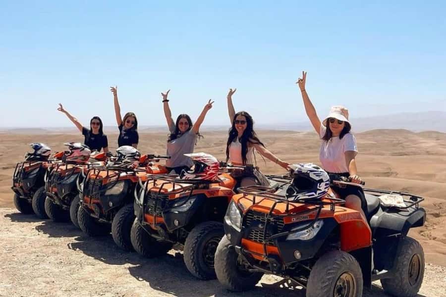 Agafay Desert Day: Quad Bike, Lunch & Swim Adventure - Quad biking across Agafay: timing, setup, and what to wear