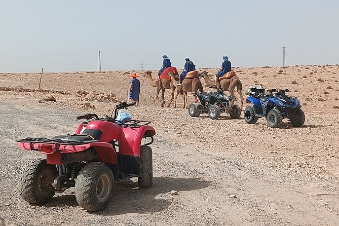 Agafay Desert Package, Quad Bike, Camel Ride and Dinner Show - Quad Biking at Sunset: Where the Fun Turns Up