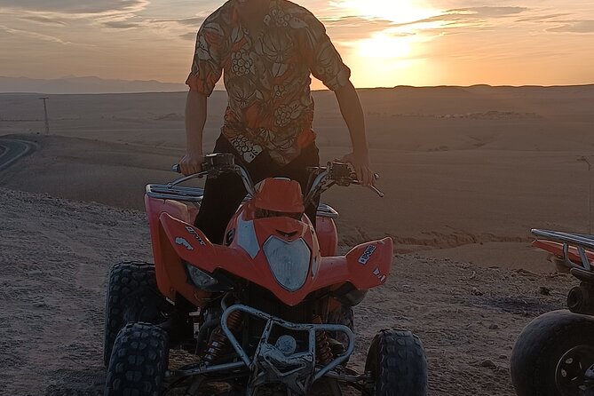 Agafay Desert Package, Quad Bike, Camel Ride and Dinner Show - Berber Tent Dinner: Tajine, Tea, and the Campfire Slow Down