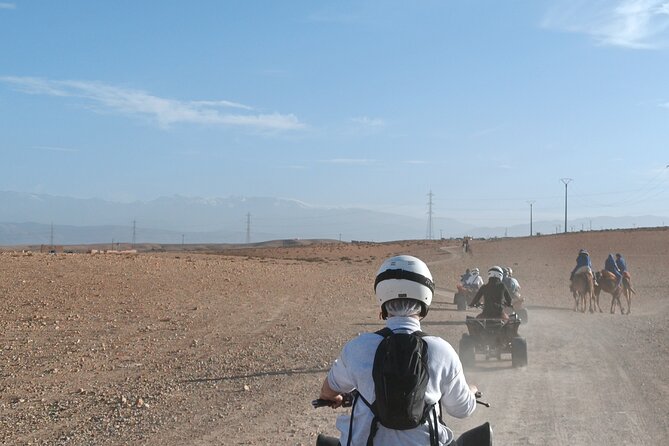Agafay Desert Package, Quad Bike, Camel Ride and Dinner Show - The Dinner Show: Fire Handling and Live Music Beats a Long Script