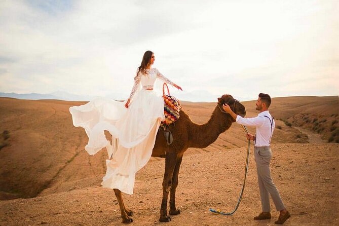 Agafay Desert Sunset, Camel Ride and Dinner from Marrakech - Berber music, campfire energy, and the fire show reality