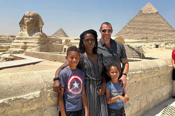 All-in-One Giza Pyramids from inside, Sphinx & Camel ride & Lunch - Al Haram lunch: choose koshary, shawerma, or falafel (and move on happy)