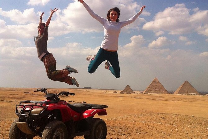 All inclusive Tour Giza Pyramids Sphinx Quadbike Camels Lunch - Lunch break: included, so you don’t lose momentum