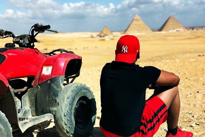All inclusive Tour Giza Pyramids Sphinx Quadbike Camels Lunch - Hotel pickup in Cairo or Giza: what “easy” should feel like