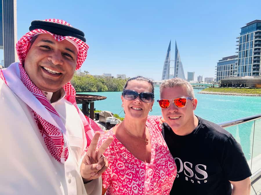Around Bahrain Shared Tour (For MSC Euribia Tourists) 7H - Bahrain World Trade Center and Bahrain Bay: modern Bahrain, not just old stones