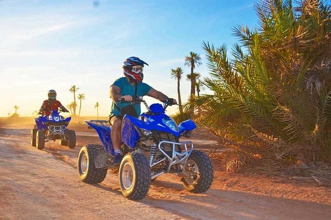 ATV Quad biking in Marrakech desert palmgrove - Palmeraie Palm Groves: The Ride That Makes the Trip Worth It