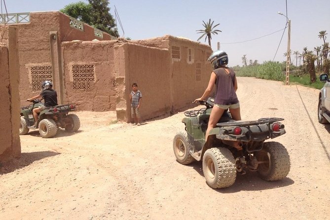 ATV Quad biking in Marrakech desert palmgrove - The Berber Mint Tea Stop: A Real Pause, Not Just a Photo Moment