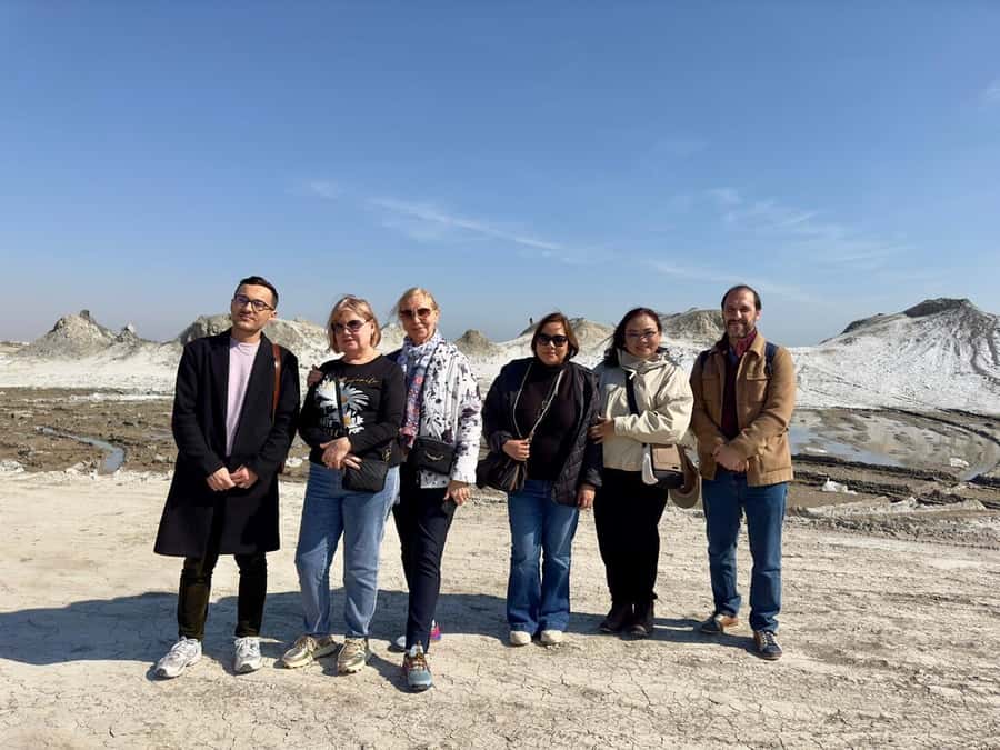 Baku: Gobustan Absheron Tour Entry Tickets included - Heydar Aliyev Center and the I LOVE BAKU Sign: Modern Azerbaijan in One Photo Stop