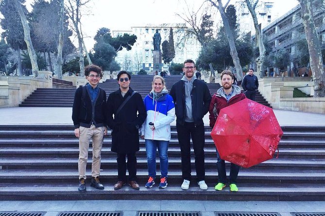Baku Oil Heritage & Old Town Walking Tour - Philharmonic Fountain and Ali and Nino: the story behind the setting