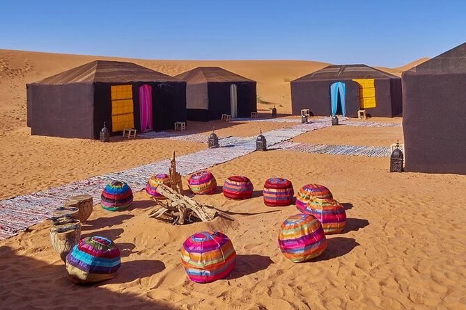 Basic Desert 3 Days 2 Nights from to Marrakesh - Day 2 Camp Night: Berber Tent Dinner and the Real Value of Sleeping There