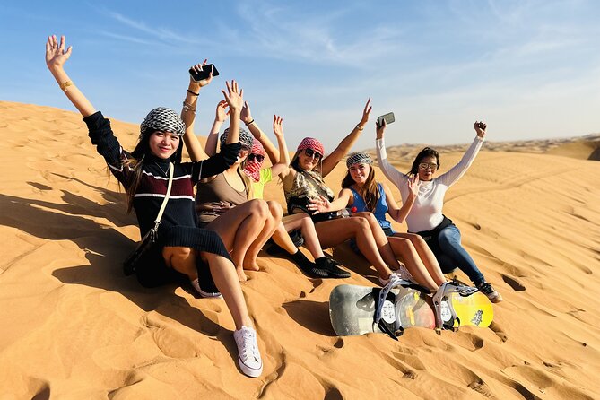 Best Dubai Desert Safari with Buffet Dinner,Sand Boarding & Shows - The dinner-and-shows block: buffet BBQ plus performances