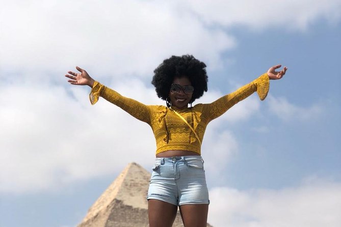 Best ViP Private Tour Giza Pyramids,Sphinx, inside Pyramids - Stop 1: Pyramids of Giza (Khufu, Khafre, Menkaure, plus the Queen’s Pyramids)