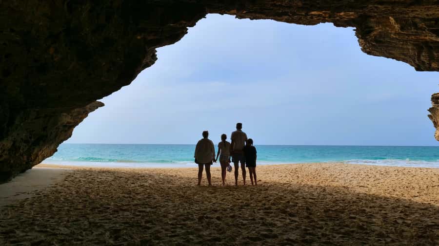 Boa Vista: Shark, Turtles, Cave, Sandboarding & Tasting Tour - Povoaçao Velha and the grogue stop: tasting local flavors without the fuss