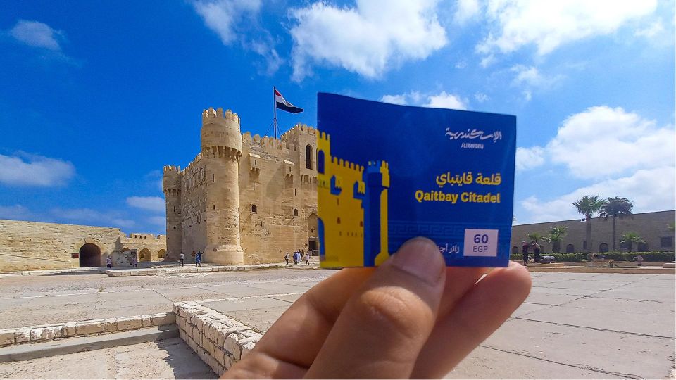 Cairo: Archeological Day-Trip to Alexandria - Qaitbay Castle and the Lighthouse site: the ancient wonder through a modern lens
