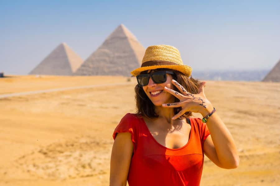 Cairo: Giza Pyramids, Sakkara & Dahshur All-Inclusive Tour - Dahshur Bent and Red Pyramids: Where Design Finally Learns
