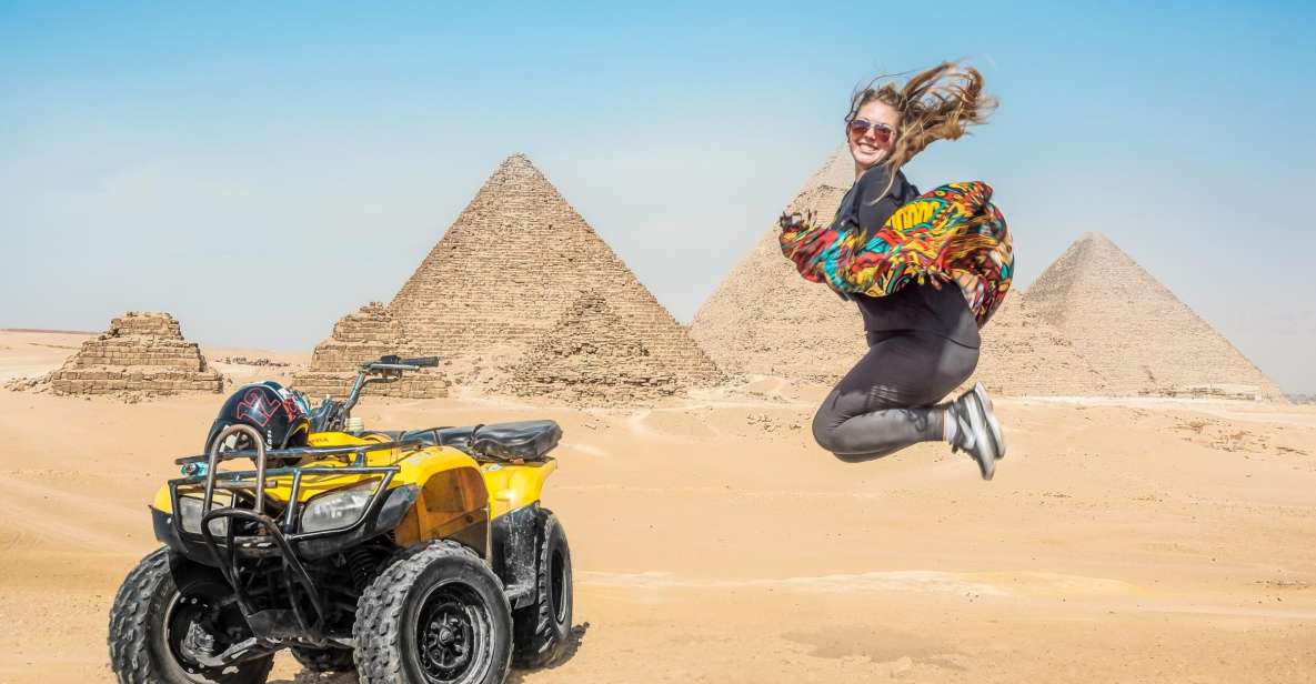 Cairo: Pyramids Quad Bike Adventure & Optional Camel Ride - Giza Pickup and the Ride Into Quad Country
